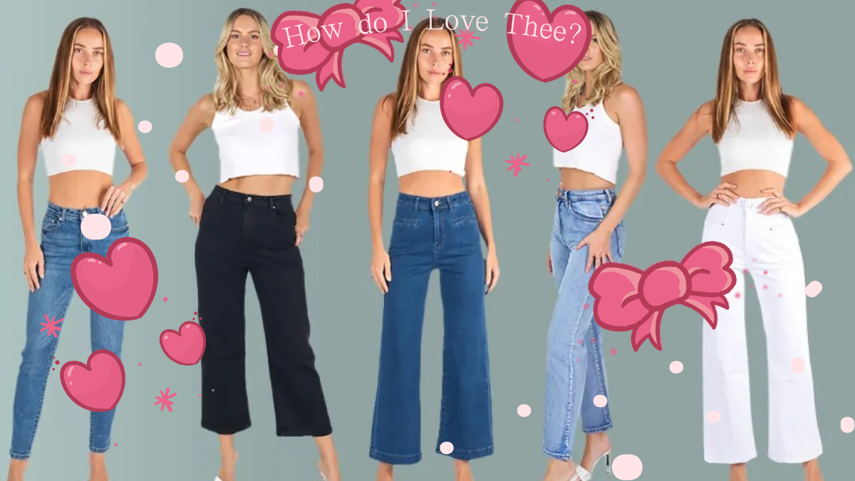 How Do You Love Your Jeans? Let Us Count the Ways — Find Your Perfect Pair at Fashion Jam Essentials